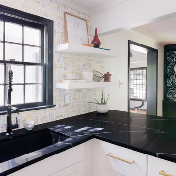 Eternal Marquina Silestone Quartz Kitchen