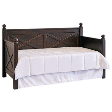 Picket House Keely Twin Daybed, Walnut