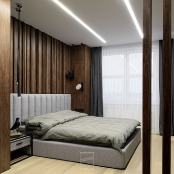 Penthouse interior design "CUBE-33"