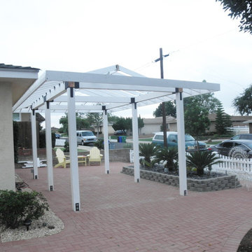 Pergola with a Dutch Gable Roof