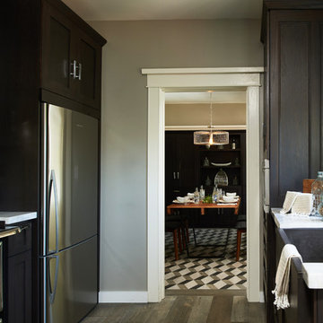Pasadena Showcase House for the Arts 2015 Carriage House Kitchen and Dining Room