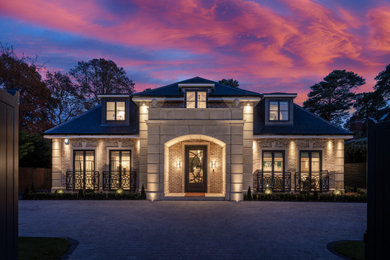 Photo of a contemporary house exterior in Buckinghamshire.