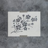 Cherry Blossom Stencil on Reusable Mylar for Crafts, 36"x24"