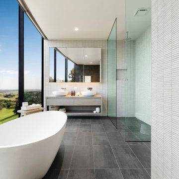 Balboa Blvd, Modern, Bathroom Remodeling