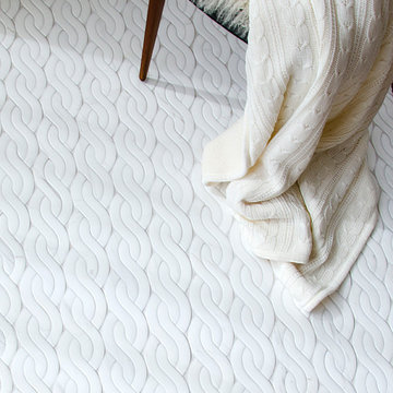 Cable Knit Large stone mosaic