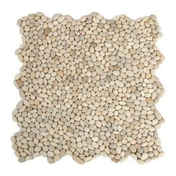 Exotic Glass STO 135 Beige Beach Stone - Tile