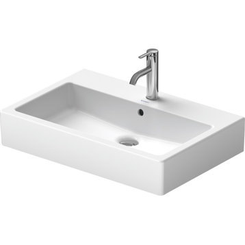Duravit Vero Bathroom Sink 04547000001 White WonderGliss