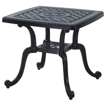 Grand Terrace 24" Square End Table, Shade