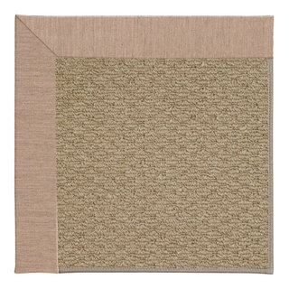 Capel Zoe-Raffia Dusty Rose 1992_536 Machine Tufted Rugs, 8'x10 ...