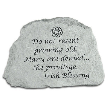 "Do Not Resent" Garden Stone