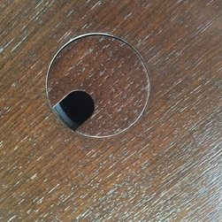 Custom Matching Wood Grommet - Furniture