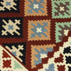 Persian Kilim Fars 4'9"x3'5" Hand Woven Oriental Rug