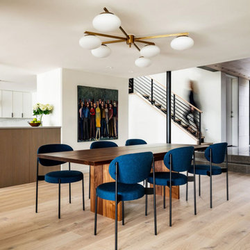 Lake Washington Waterfront-Dining Room By Hyde Evans Design
