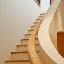 Stairs, risers and railings