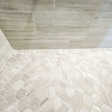Hexagonal Shower Tile