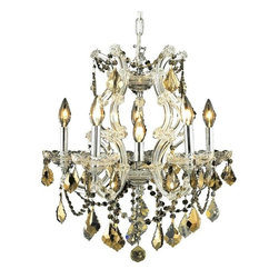 Elegant Lighting - Elegant Lighting 2800D20C-GT/SS Chandelier Maria Theresa - Chandeliers