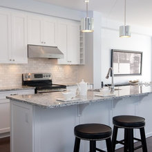 white galley kitchens