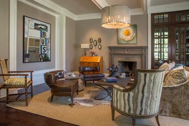Living room - transitional living room idea in San Francisco
