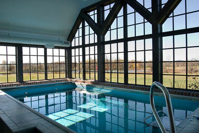 This is an example of a traditional pool in Kansas City.