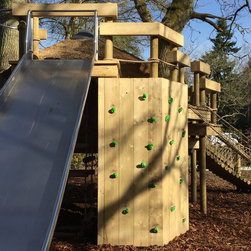 Climbing and Bouldering Wall for Garden Playhouses - Garden Playhouses