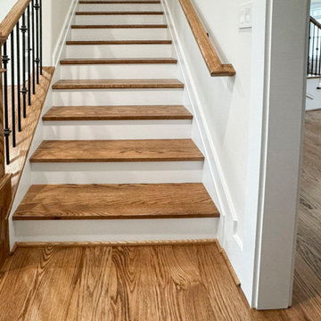 Project #117 | Custom Twist on a Classic L-Shaped Stair