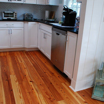 Antique Heart Pine Flooring Beach Home
