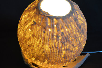 lampe "tricot"