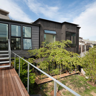 横浜のモダンスタイルのおしゃれなテラス・中庭の写真