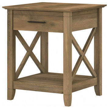 Key West Nightstand with Drawer in Reclaimed Pine - Engineered Wood