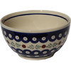 Polish Pottery  Ice Cream/Cereal Bowl, Pattern Number: 242