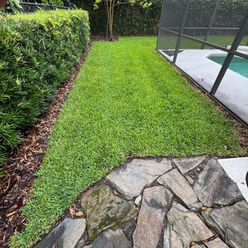 Property Makeover to Increase Lawn Space - A Maitland Florida Project