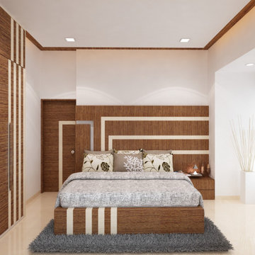 Living Room & Bed Room Interior Design