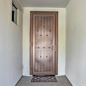 Bauble Iron Security Door with Upgraded 4″ Mounting Frame