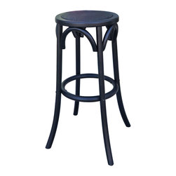 Sanura Barstool in Black - Bar Stools And Counter Stools