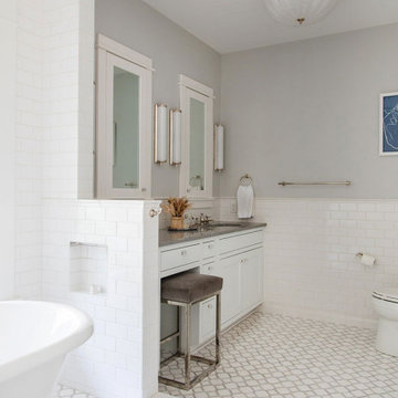Whole House Transitional Remodel in Madison, WI - Primary Bathroom