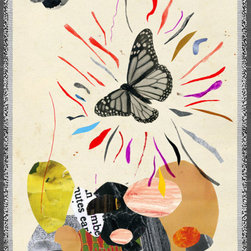 Butterfly Art Print by Crayon Dreamer - Prints And Posters
