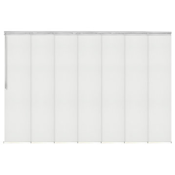 Danilo 7-Panel Track Extendable Vertical Blinds 110-153"W
