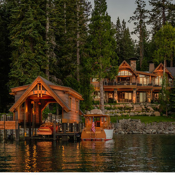 The Parker Family Tahoe Lakefront Compound