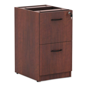 Alera Valencia Series Box Box File Full Pedestal 15 63x20 5x28 5 Mod Walnut Contemporary Filing Cabinets By Bisonoffice