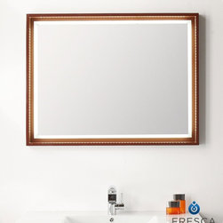 Fresca Platinum Napoli 39" Bathroom Mirror FPMR7546CL - Bathroom Mirrors