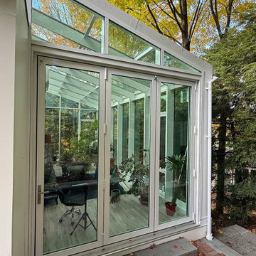 Newtonville, MA Four Season Hybrid Greenhouse