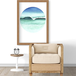 Ocean View #5 - Unframed Art Print - Products
