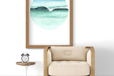 Ocean View #5 - Unframed Art Print