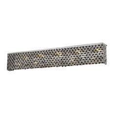 Elegant Lighting Moda 10-Light Crystal Wall Sconce, Swarovski Elements