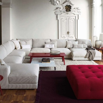 Selling: Hills Sectional, Boxer Ottoman, Hilly Coffee Table