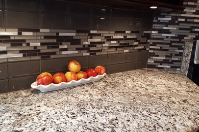 Example of a transitional kitchen design in Other