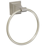 Designers Impressions - 400 Series Satin Nickel Towel Ring - Series: 400 Series