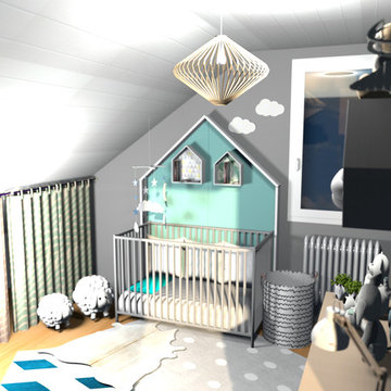Une décoration amusante pour l'arrivée de bébé