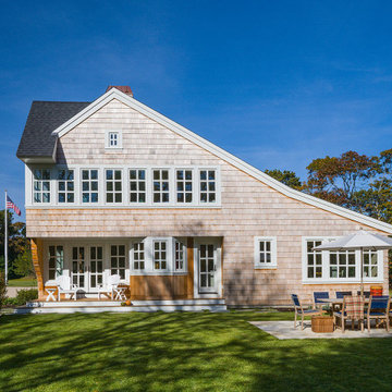 Outdoor Patio - Sea Change - Custom Home - Cape Cod, MA