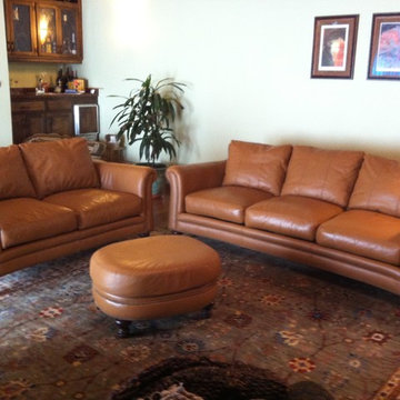 Color Restored Leather Furniture